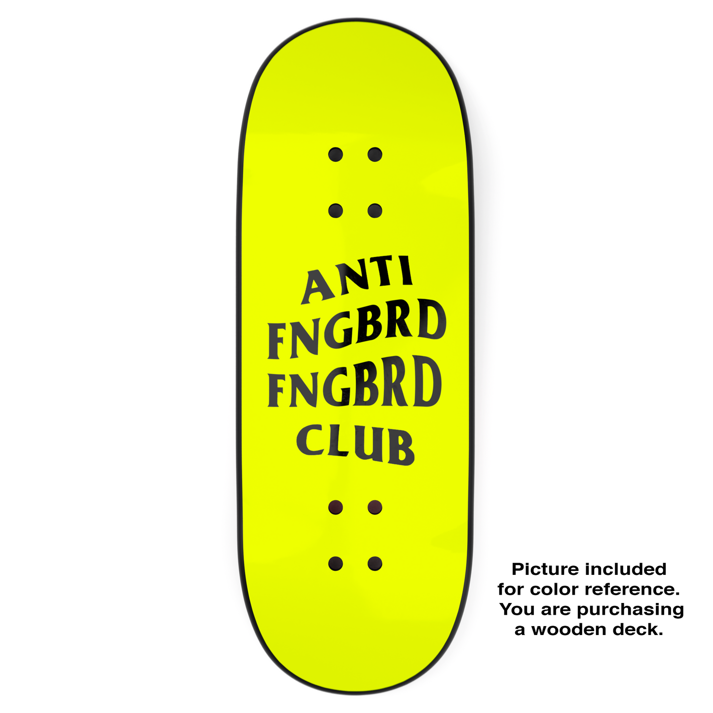 "AFBFBC" WOODEN FINGERBOARD DECK