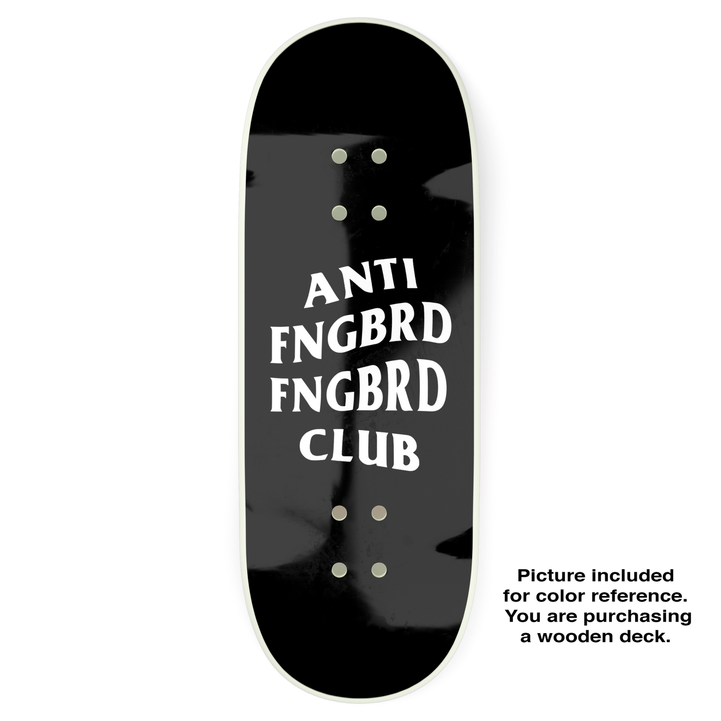 "AFBFBC" WOODEN FINGERBOARD DECK