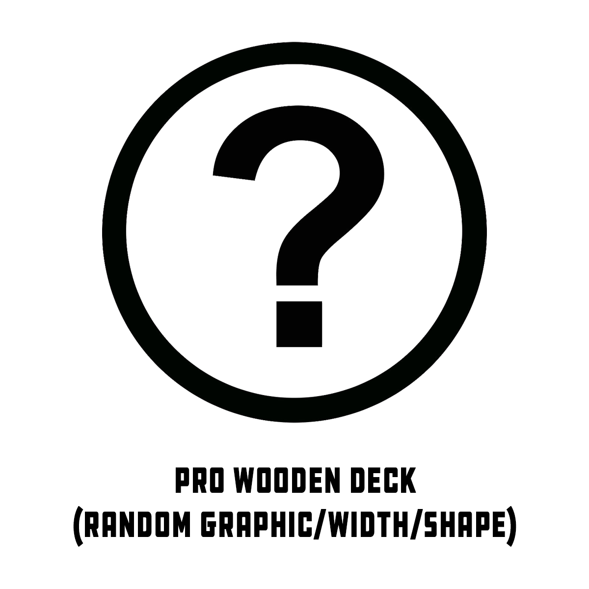 RANDOM WOODEN FINGERBOARD DECK