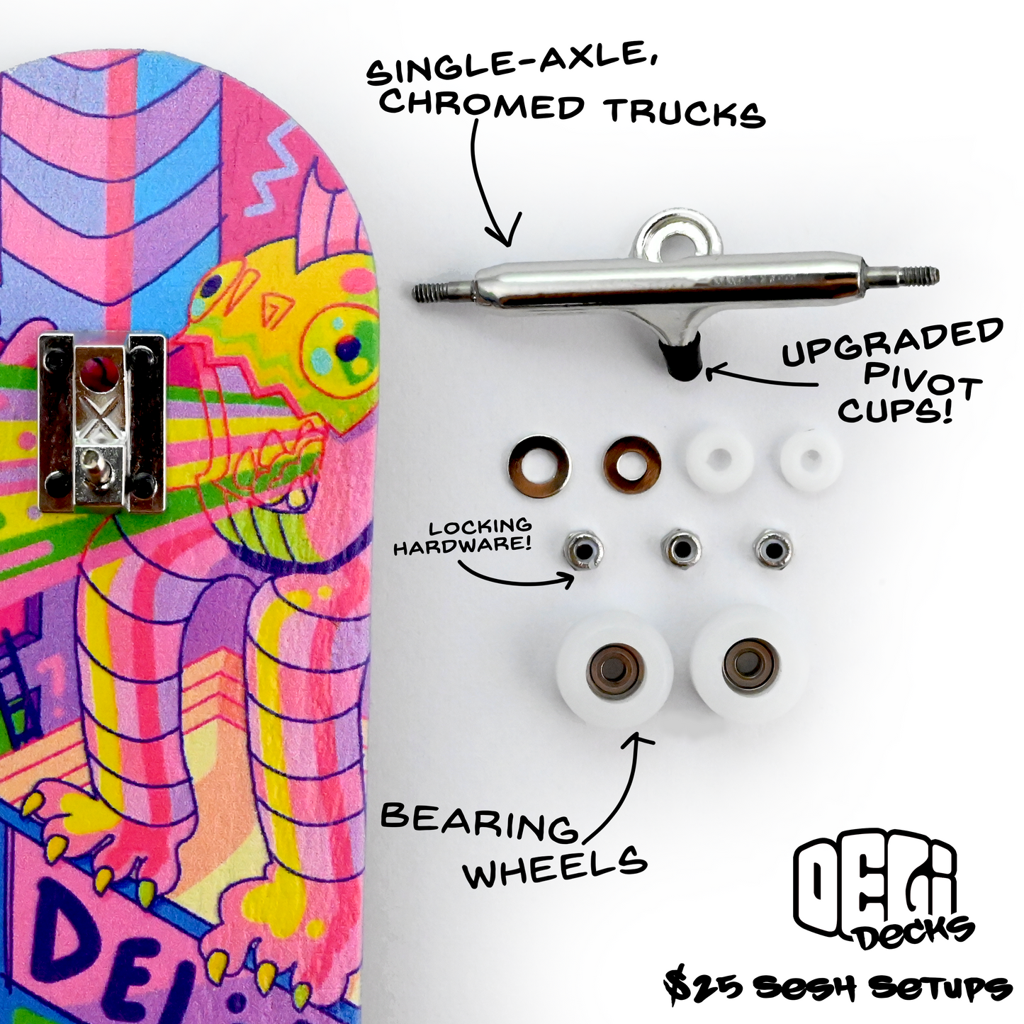 Fingerboard Deck