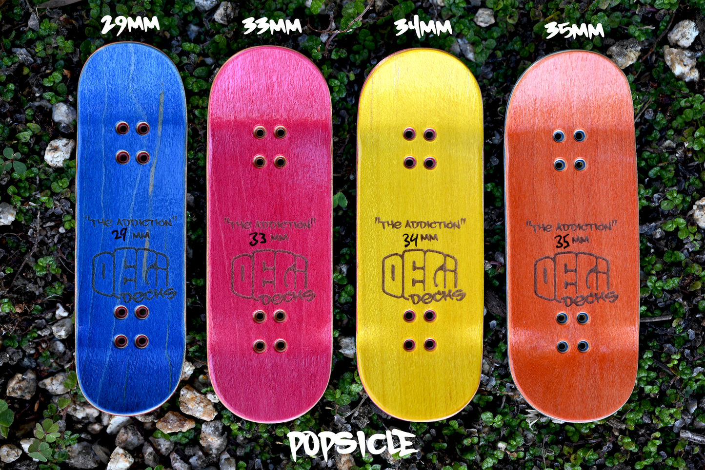 RANDOM WOODEN FINGERBOARD DECK