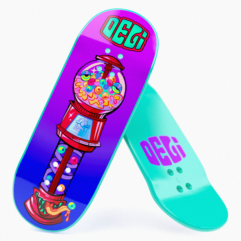 Fingerboard Decks, Wheels & More Deli Decks