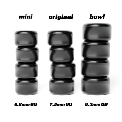 WHEELS BY DELIDECKS - 95A MINI BLACK